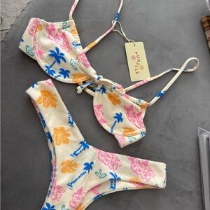 Tropical Floral Bikini Set